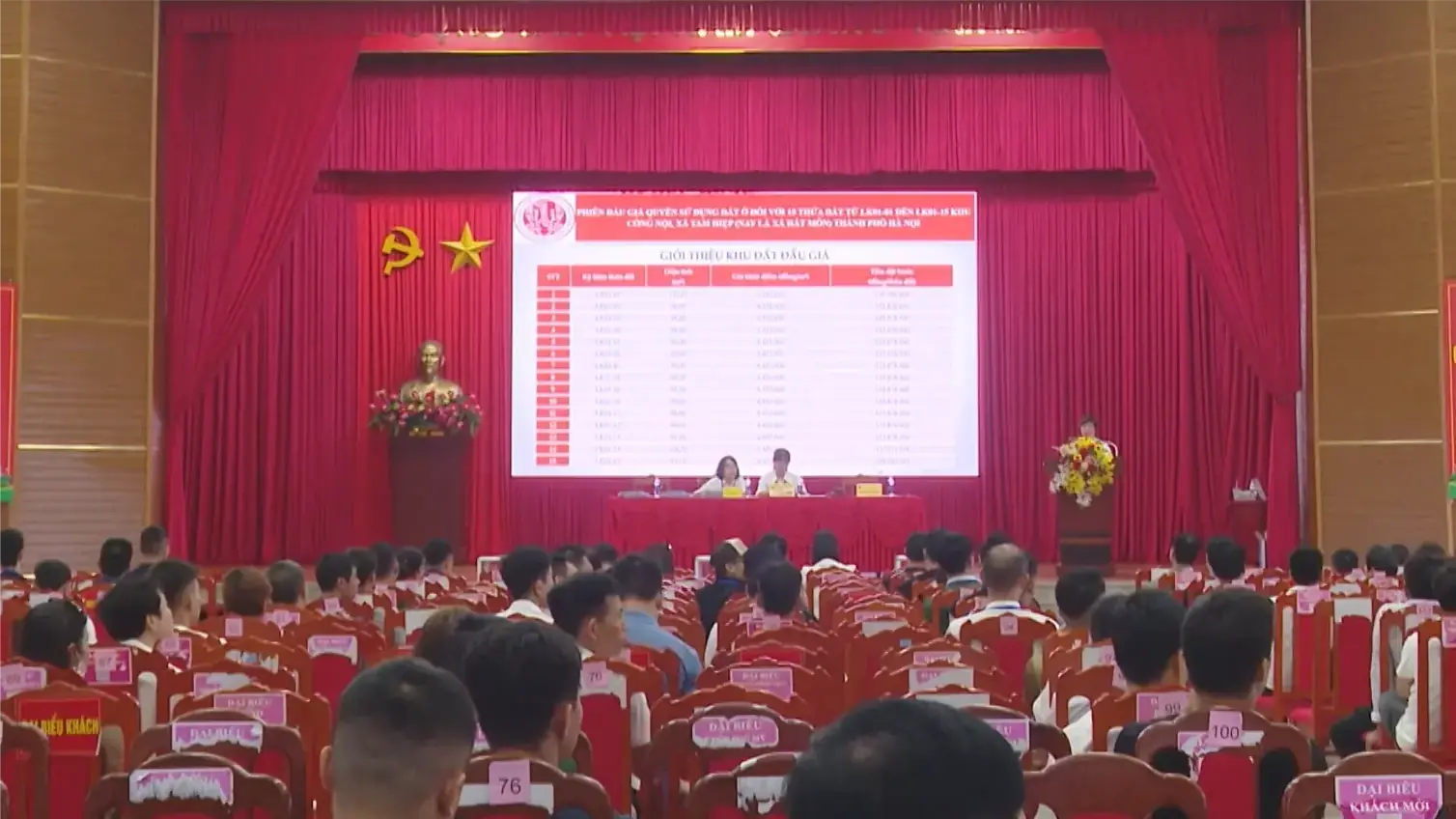 Xử lý mạnh tay hành vi bỏ cọc khi đấu giá đất